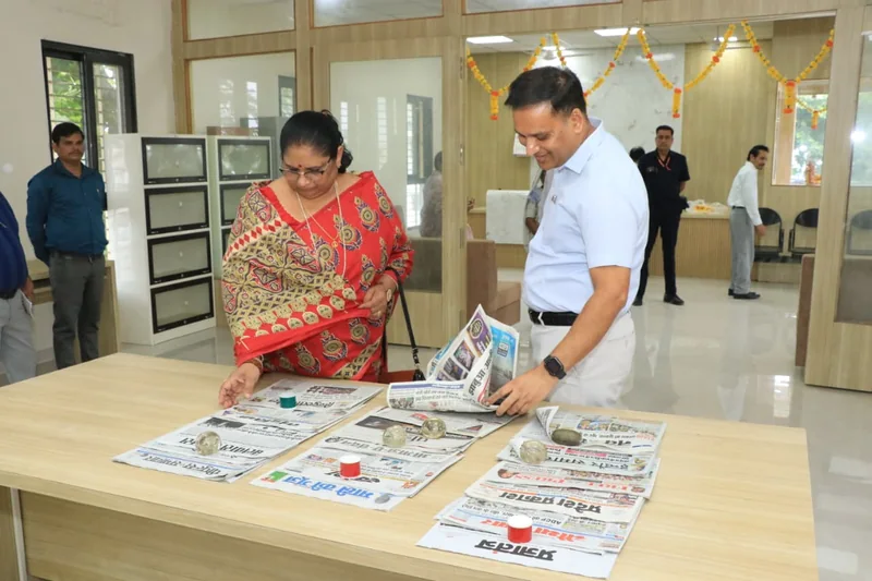 महिला एवं बाल विकास मंत्री सुश्री निर्मला भूरिया ने किया जिला पुस्तकालय का शुभारंभ