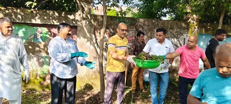 सेवा संकल्प अभियान के अंतर्गत 02 अक्टूबर को स्व स्वच्छता का हुआ आयोजन